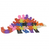 Oktató fa puzzle dinoszaurusz var.1