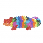 Oktató fa puzzle krokodil var.1