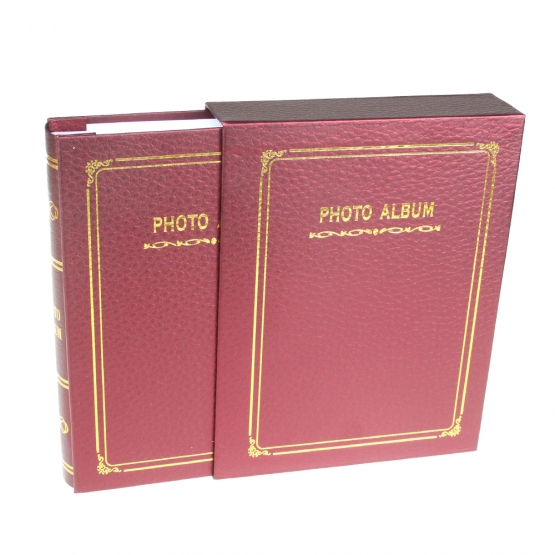 Fotóalbum 200 fényképhez, piros, típus C