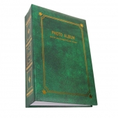 FOTÓALBUM 200 FÉNYKÉPHEZ, ZÖLD