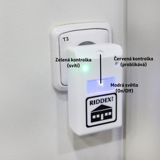 RIDDEX ROVAR- ÉS RÁGCSÁLÓRIASZTÓ