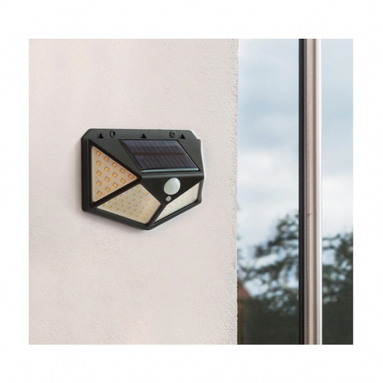 Napelemes lámpa mozgásérzékelővel SH-100