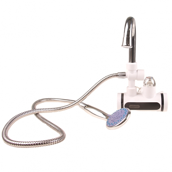 ÁLLÓ VÍZMELEGÍTŐ CSAPTELEP , DIGITÁLIS KIJELZŐVEL