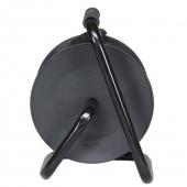 Hosszabbítókábel dobon, 22 m, fekete