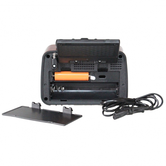 Hordozható 3 sávos GOLON napelemes rádió rózsaszín