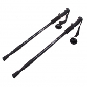 Túrabotok felfüggesztéssel (2db) fekete