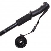 Túrabotok felfüggesztéssel (2db) fekete