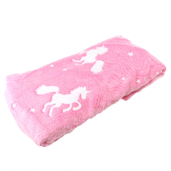 Világító takaró rózsaszín