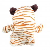 Plüss kesztyűbáb tigris