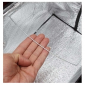 TERMIKUS ÖSSZECSUKHATÓ BEVÁSÁRLÓ KOSÁR FEDŐVEL FEKETE