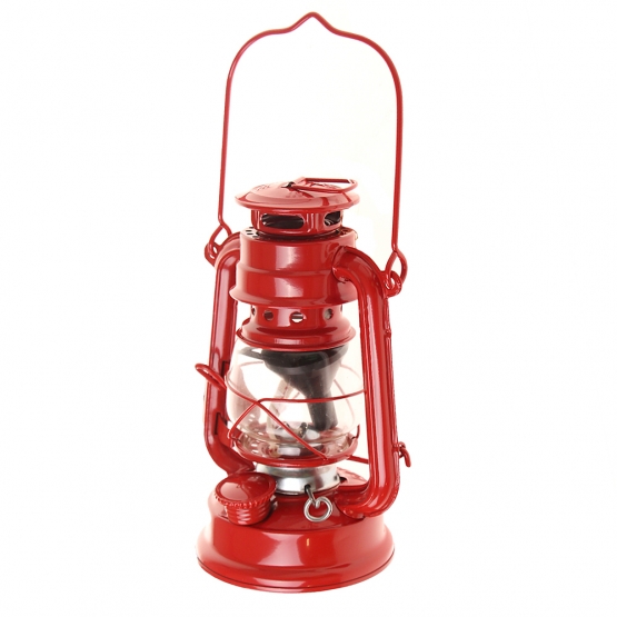 Olajlámpa 19 cm piros