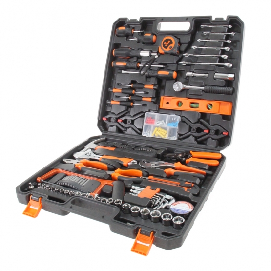 Szerszámkészlet bőröndben 168 db
