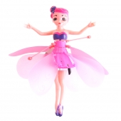 Varázslatos repülő tündér rózsaszín