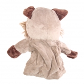 Plüss kesztyűbáb farkas