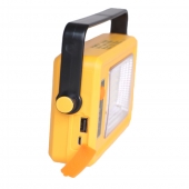 Napenergiás LED reflektor powerbankkal