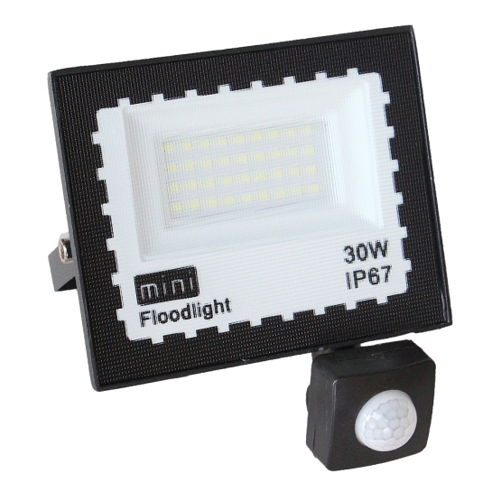 LED reflektor mozgásérzékelővel 30 W