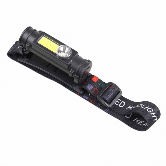 Nagy teljesítményű LED fejlámpa, 2. változat