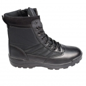 Magasszárú fekete cipő méret 44