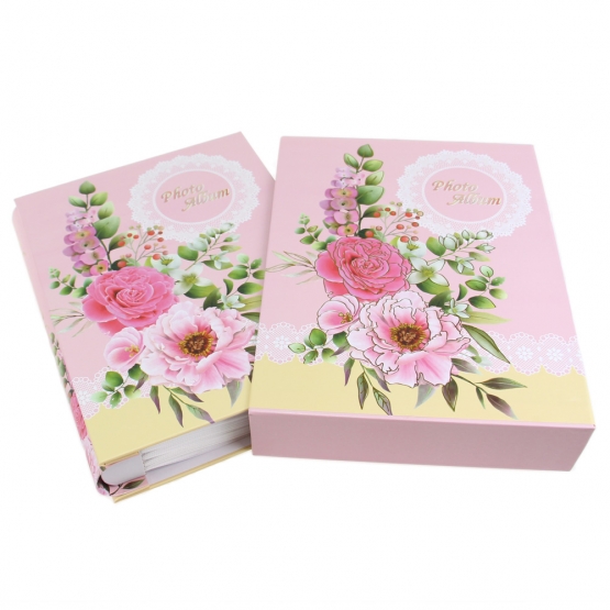 Fotóalbum kötött csokor 200 fényképhez