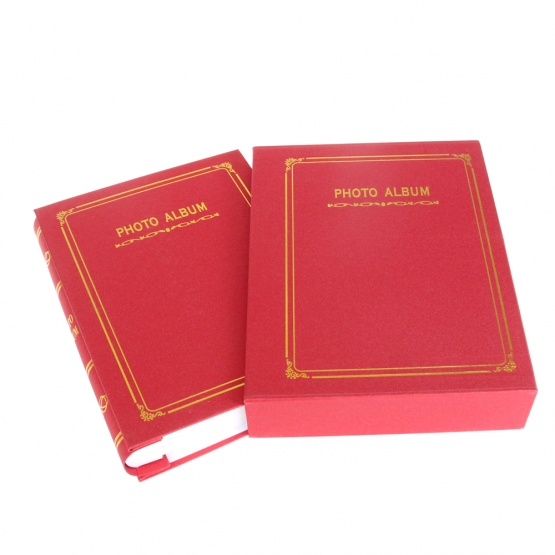 Fotóalbum 200 fényképhez, piros, típus A