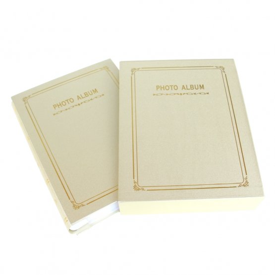 Fotóalbum 200 fényképhez, sárga, típus A