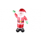 Felfújható Mikulás LED világítással