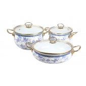 6 részes zománcozott edénykészlet ZL-8728
