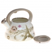 Zománcozott teáskanna 3l var.4