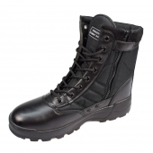 Magasszárú fekete cipő méret 43