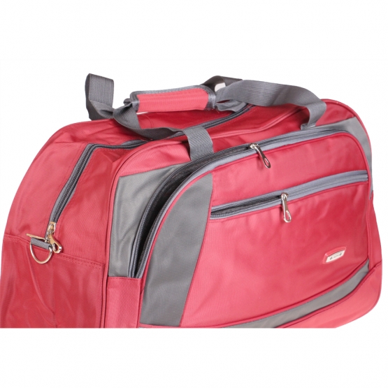 Utazótáska Jingpin piros 47 l