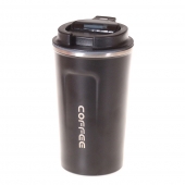 Thermo bögre Coffee fekete