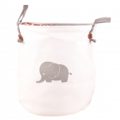 Szennyeskosár kis elefánt fehér