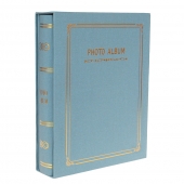 Fotóalbum 200 fényképhez, világoskék, típus E
