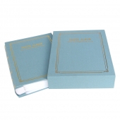 Fotóalbum 200 fényképhez, világoskék, típus E