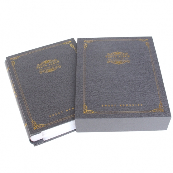 Fotóalbum 200 fényképhez, sürke, típus D