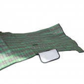 Piknik pléd zöld