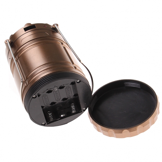 NAPELEMES KEMPING LÁMPA G-85 ARANY