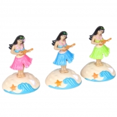 Szoláris táncoló dekoráció Hawaii táncosnő, var.2