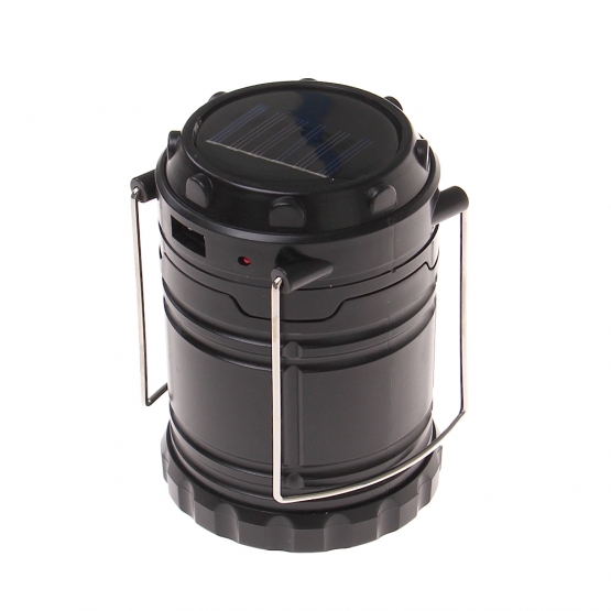 NAPELEMES KEMPING LÁMPA G-85 FEKETE