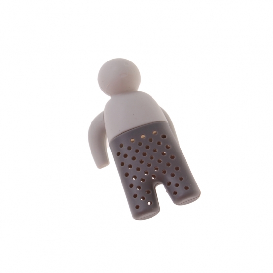 Szilikon teaszűrő ember forma