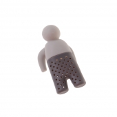 Szilikon teaszűrő ember forma