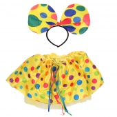 Pöttyös sárga jelmez