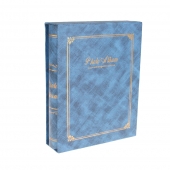 Fotóalbum 200 fényképhez, kék, típus B