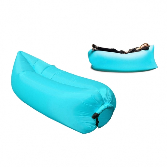 Felfújható zsák Lazy Bag kék