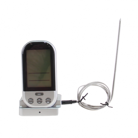 Vezeték nélküli LCD grill hőmérő