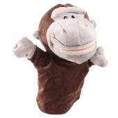 Plüss kesztyűbáb gorilla