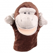 Plüss kesztyűbáb gorilla