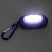 LED ZSEBLÁMPA KARABINERREL KÉK