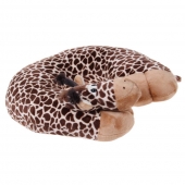 Utazópárna zsiráf sötét