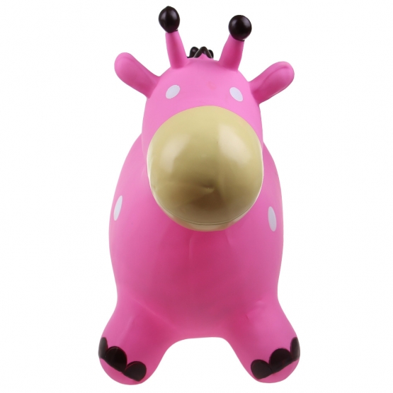 Ugráló gyerekeknek - tehén rózsaszín